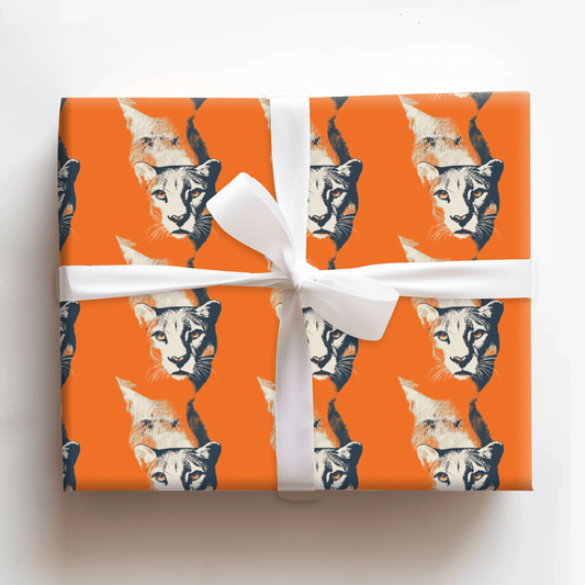 Eye of the Cougar - Wrapping Paper - Aspen & Arlo