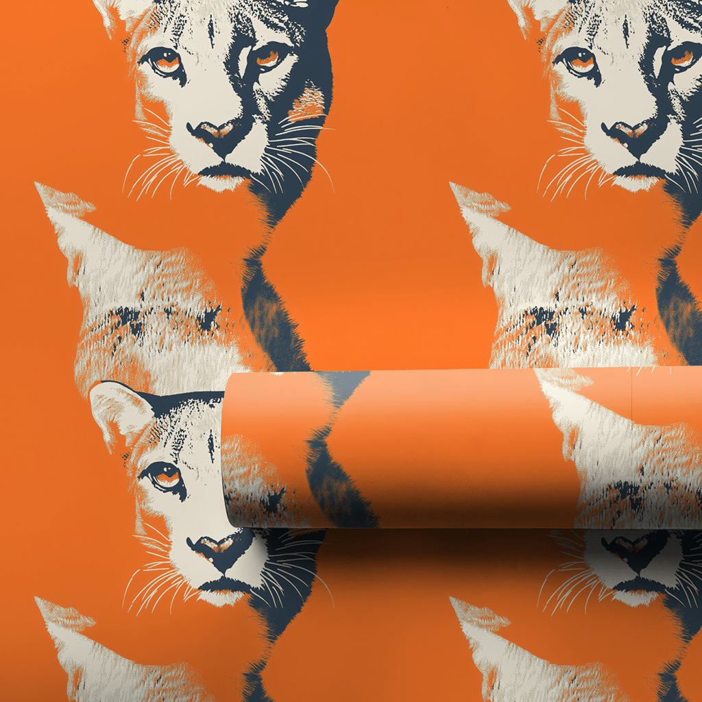 Eye of the Cougar - Wrapping Paper - Aspen & Arlo