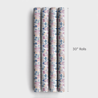 Pastel Princess - Wrapping Paper - Aspen & Arlo