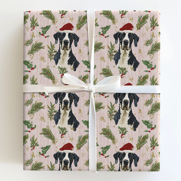Great Dane Santa