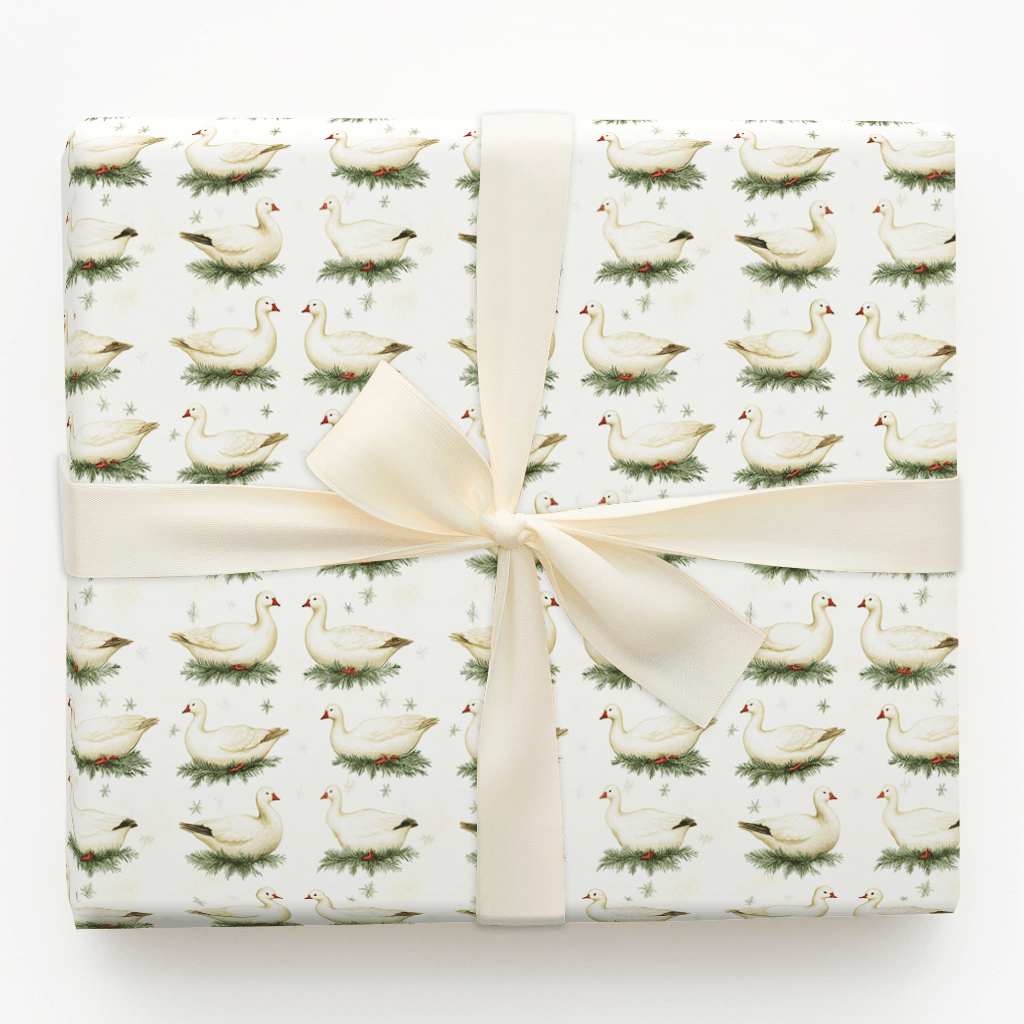Sixth Day of Christmas - Wrapping Paper - Aspen & Arlo