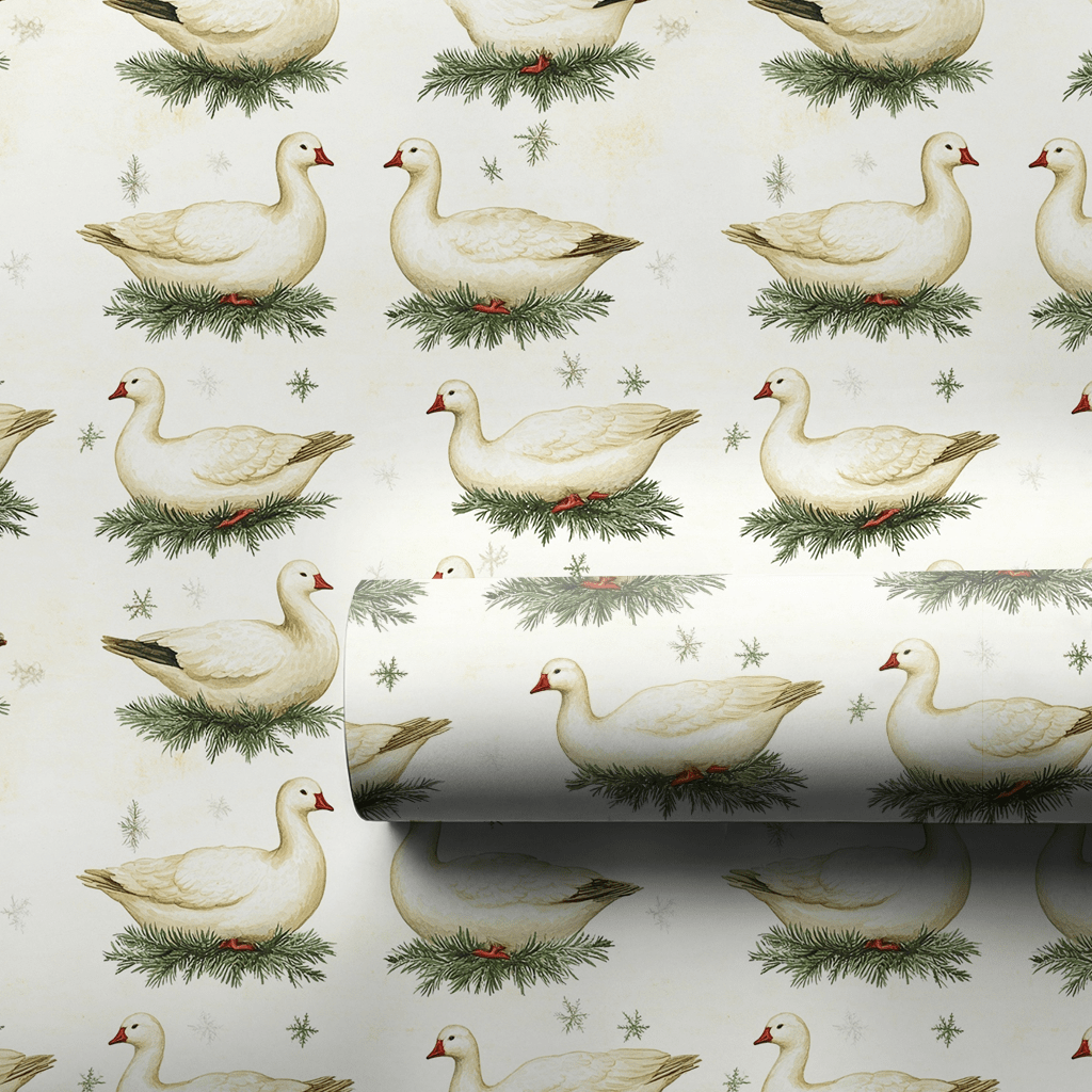 Sixth Day of Christmas - Wrapping Paper - Aspen & Arlo