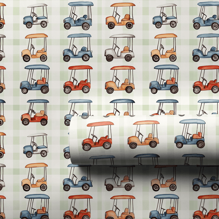 In Fairway Fashion - Wrapping Paper - Aspen & Arlo