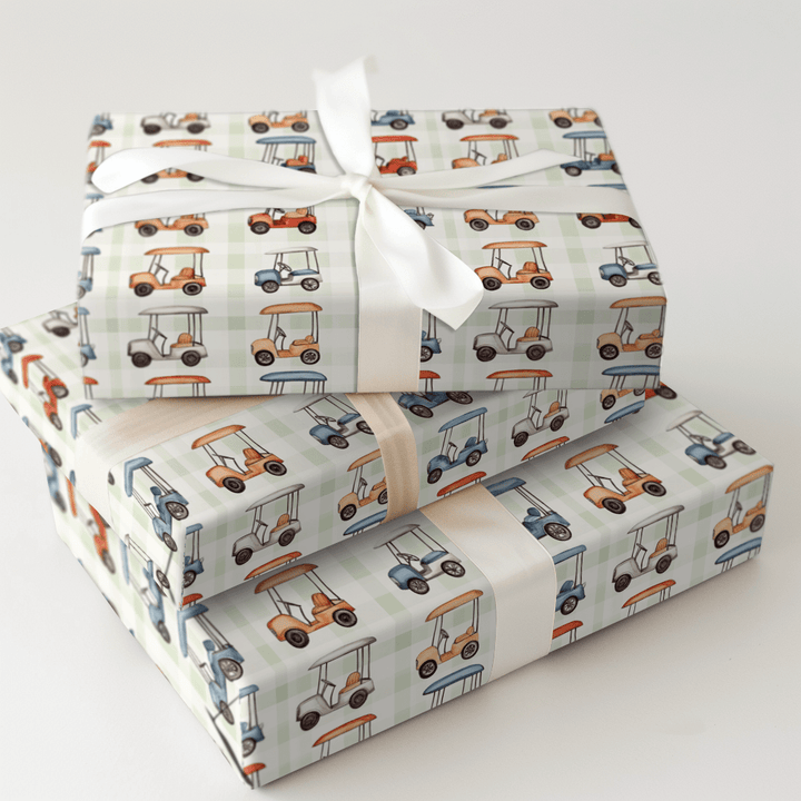 In Fairway Fashion - Wrapping Paper - Aspen & Arlo