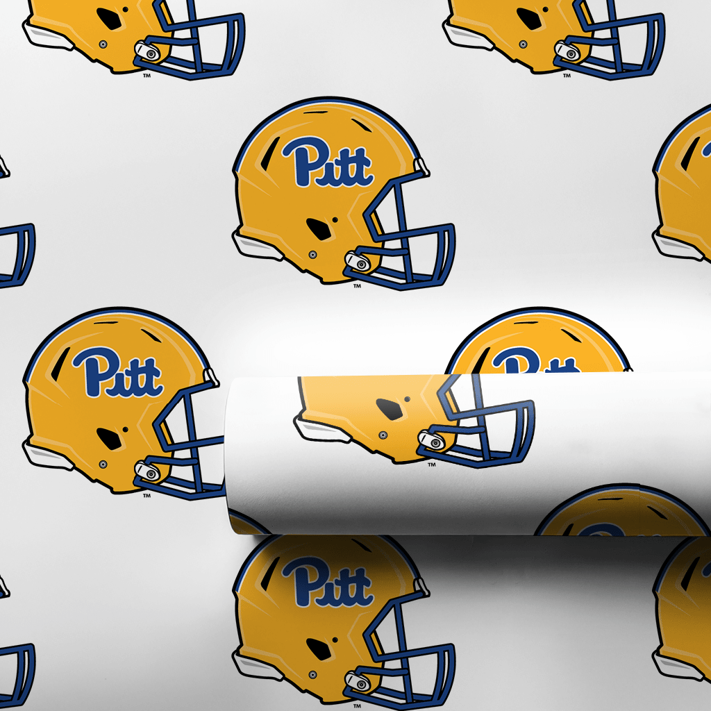 PITT Helmet - Wrapping Paper - Aspen & Arlo