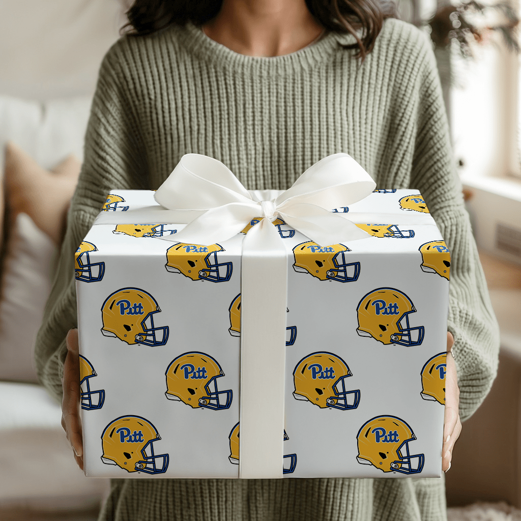 PITT Helmet - Wrapping Paper - Aspen & Arlo