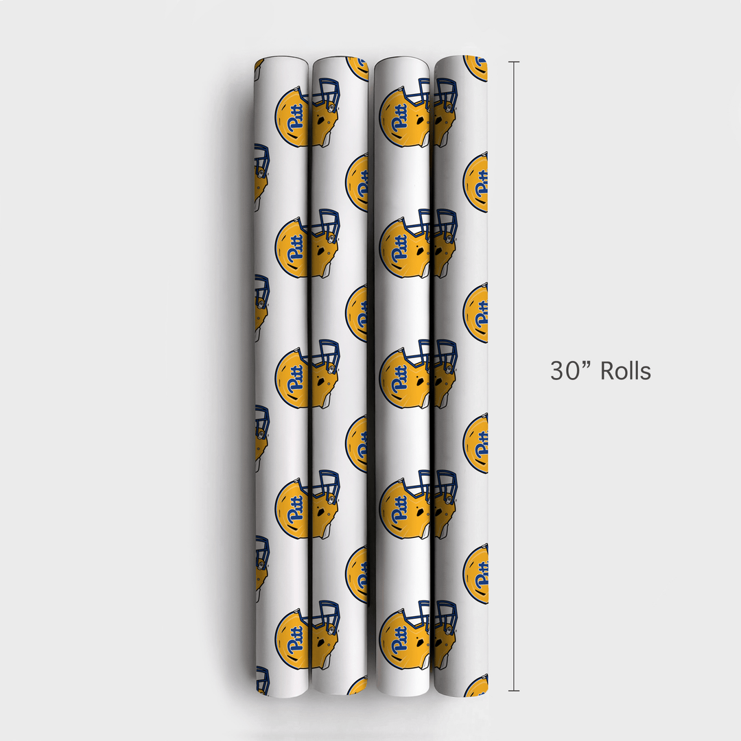 PITT Helmet - Wrapping Paper - Aspen & Arlo