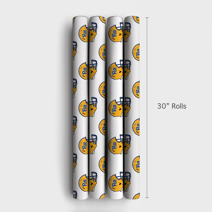PITT Helmet - Wrapping Paper - Aspen & Arlo