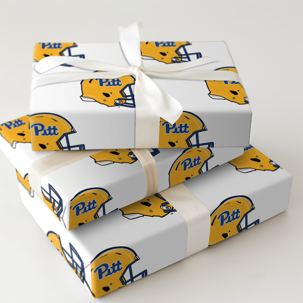 PITT Helmet - Wrapping Paper - Aspen & Arlo