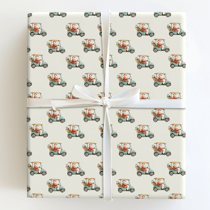 Clubs and Claus - Wrapping Paper - Aspen & Arlo