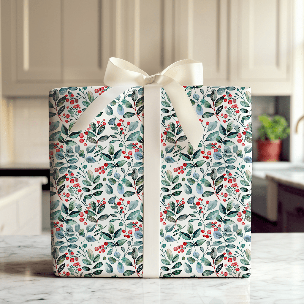 Cranberry Creations - Wrapping Paper - Aspen & Arlo