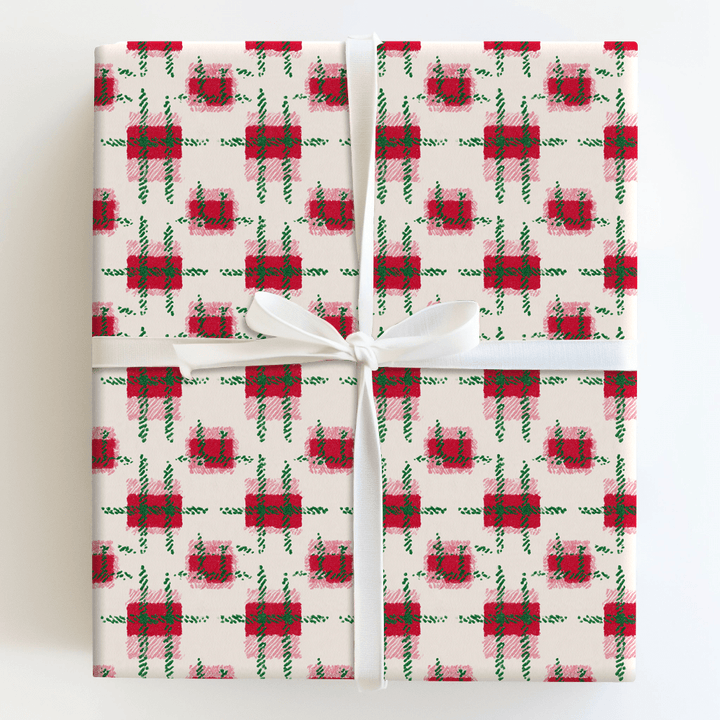 Jolly Plaid - Wrapping Paper - Aspen & Arlo