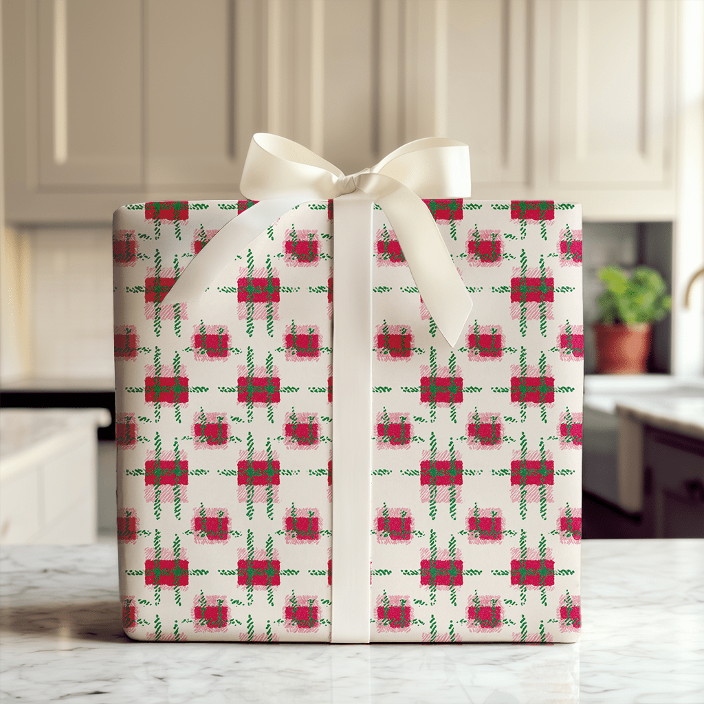 Jolly Plaid - Wrapping Paper - Aspen & Arlo