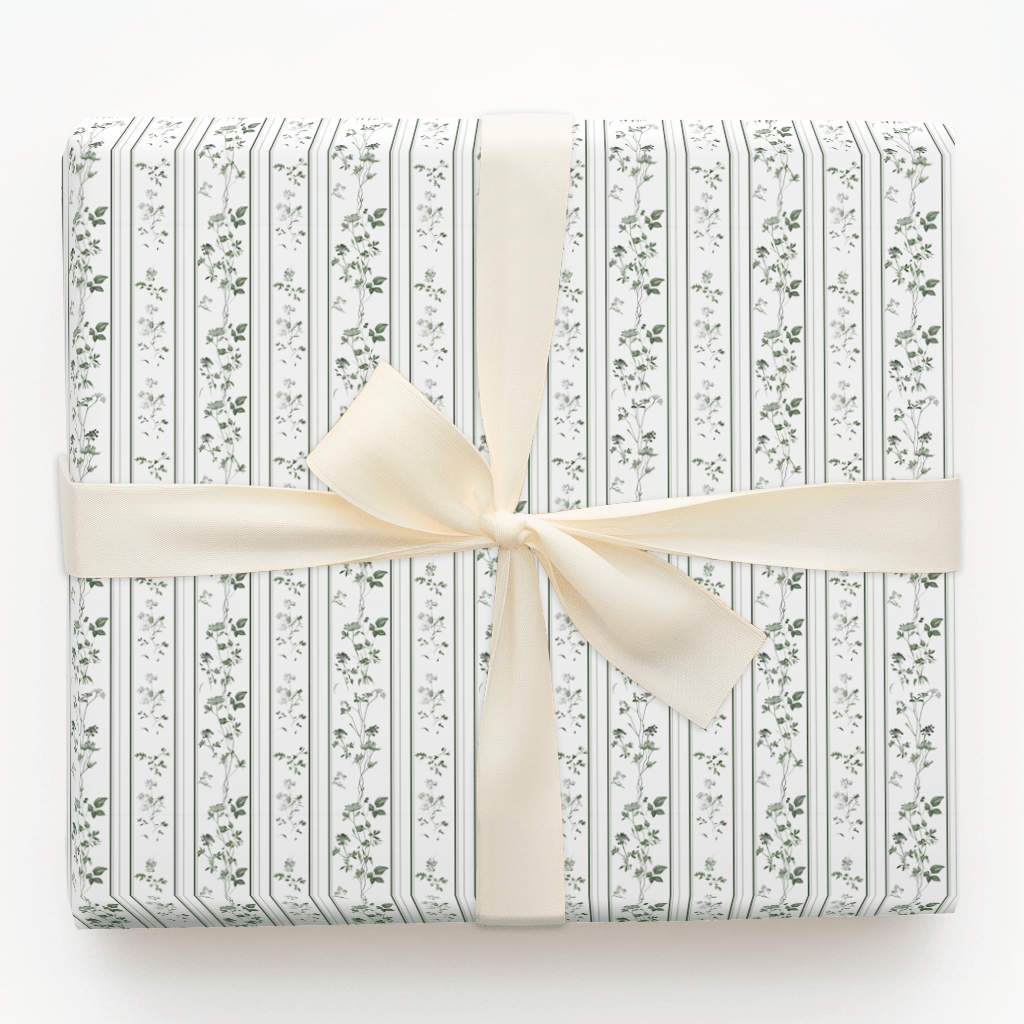 Vintage Greens - Wrapping Paper - Aspen & Arlo