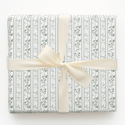Vintage Greens - Wrapping Paper - Aspen & Arlo