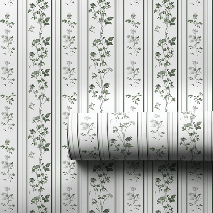 Vintage Greens - Wrapping Paper - Aspen & Arlo