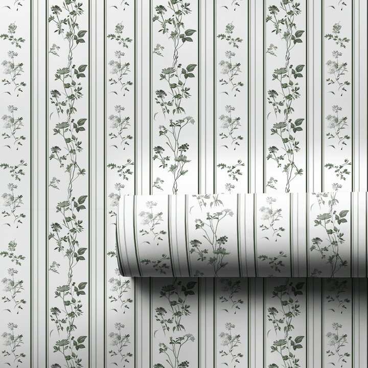 Vintage Greens - Wrapping Paper - Aspen & Arlo
