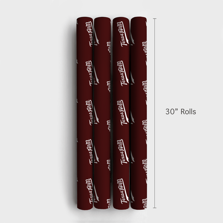Fightin' Type - Wrapping Paper - Aspen & Arlo