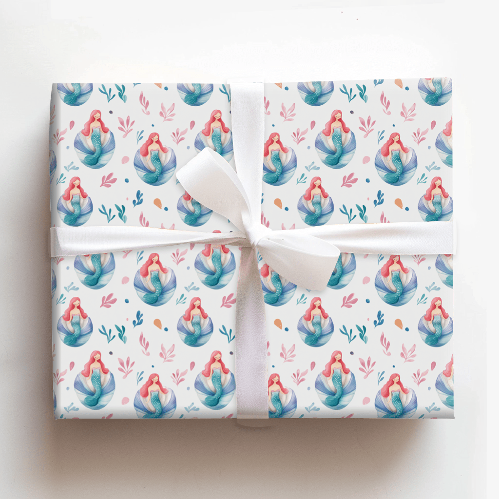 Mermaid Kiss - Wrapping Paper - Aspen & Arlo