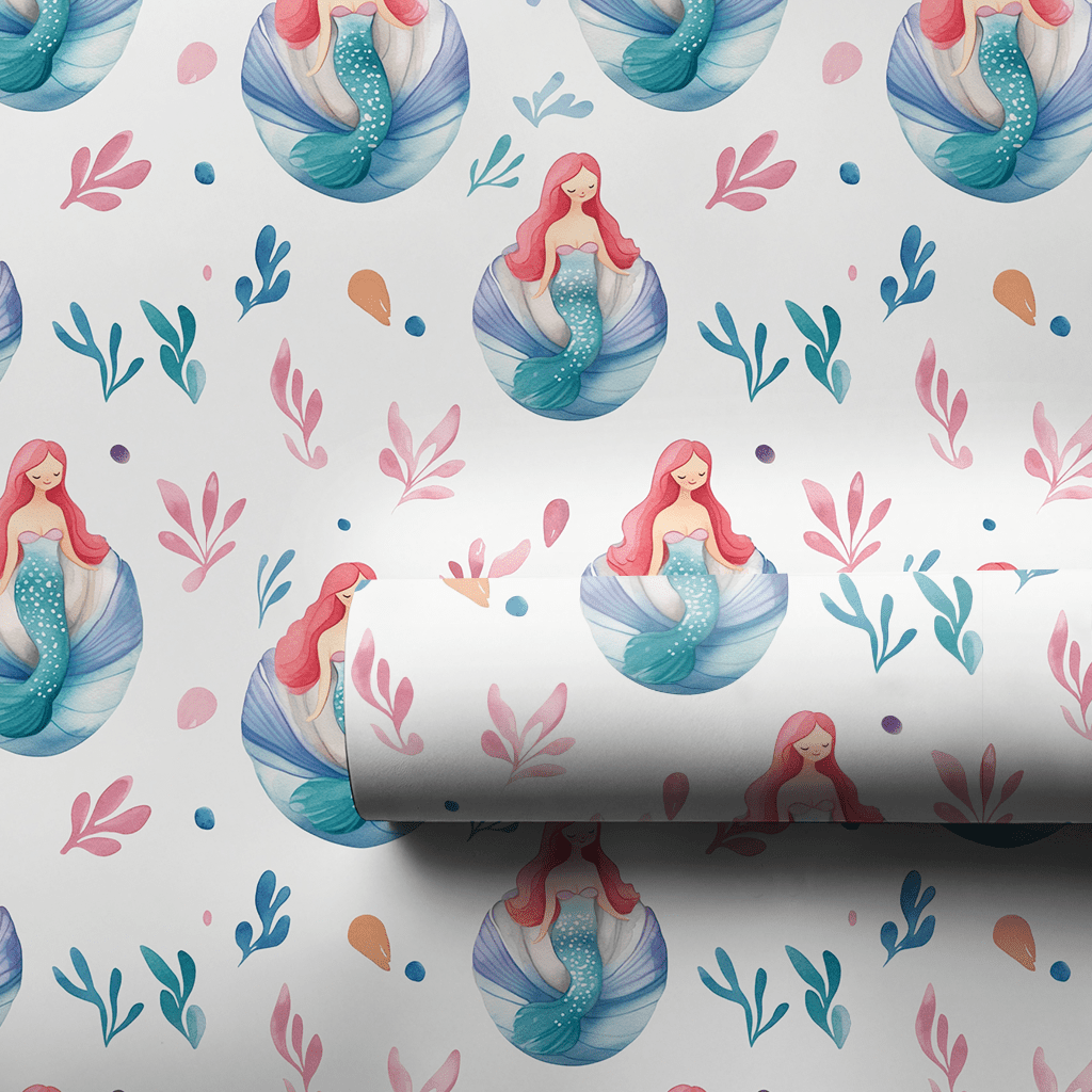 Mermaid Kiss - Wrapping Paper - Aspen & Arlo