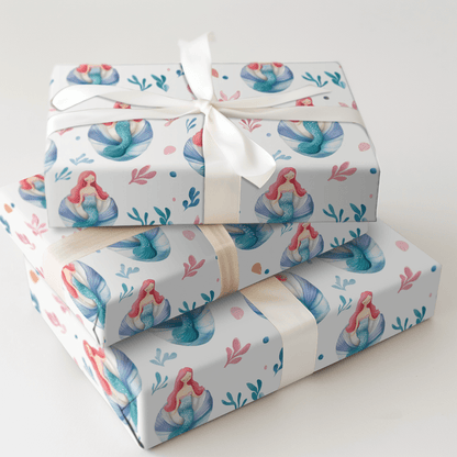 Mermaid Kiss - Wrapping Paper - Aspen & Arlo