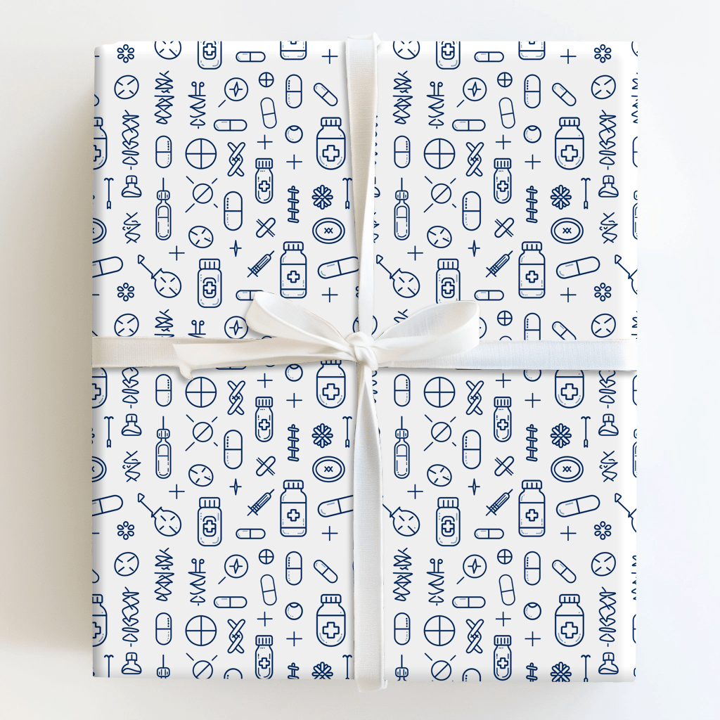 RX Called In - Wrapping Paper - Aspen & Arlo