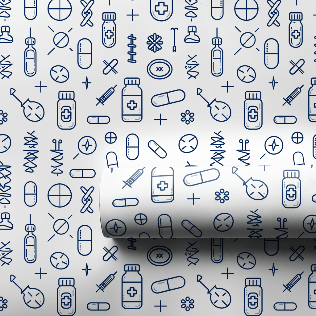 RX Called In - Wrapping Paper - Aspen & Arlo