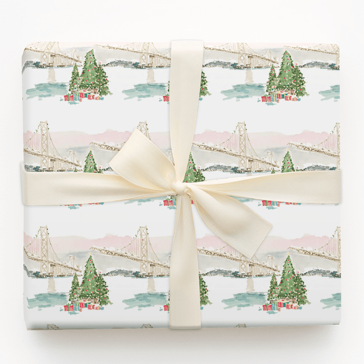 Golden Gate Garland - Wrapping Paper - Aspen & Arlo