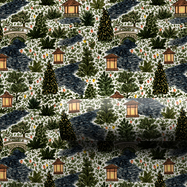 Garden Pagoda Christmas