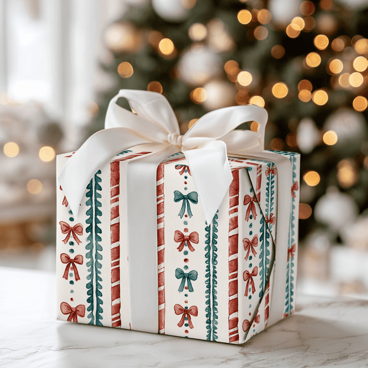 Ribbon & Pine - Wrapping Paper - Aspen & Arlo