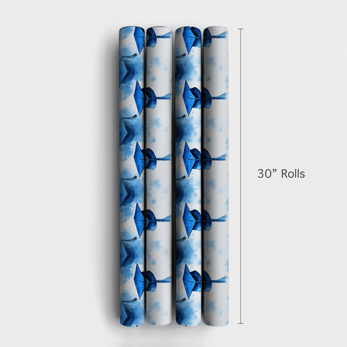 Noteworthy Blue - Wrapping Paper - Aspen & Arlo