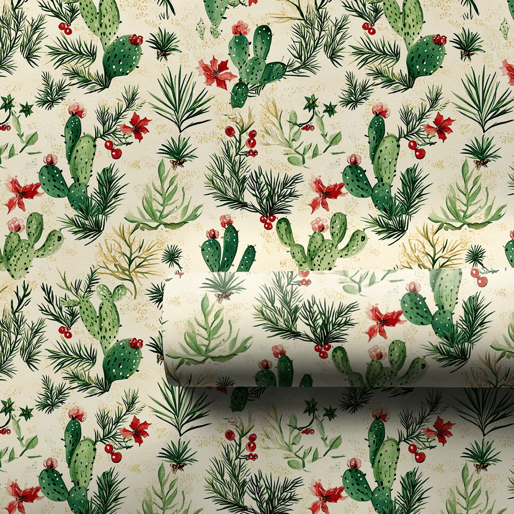 Desert for Christmas - Wrapping Paper - Aspen & Arlo