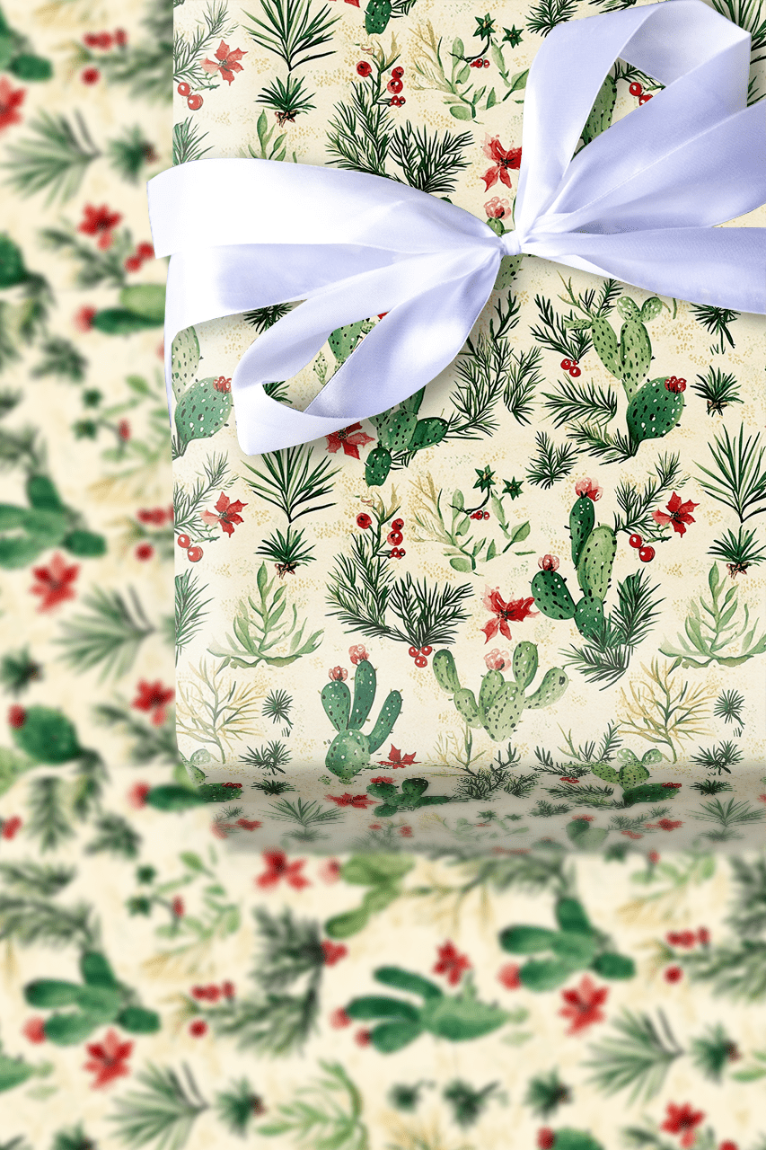 Desert for Christmas - Wrapping Paper - Aspen & Arlo