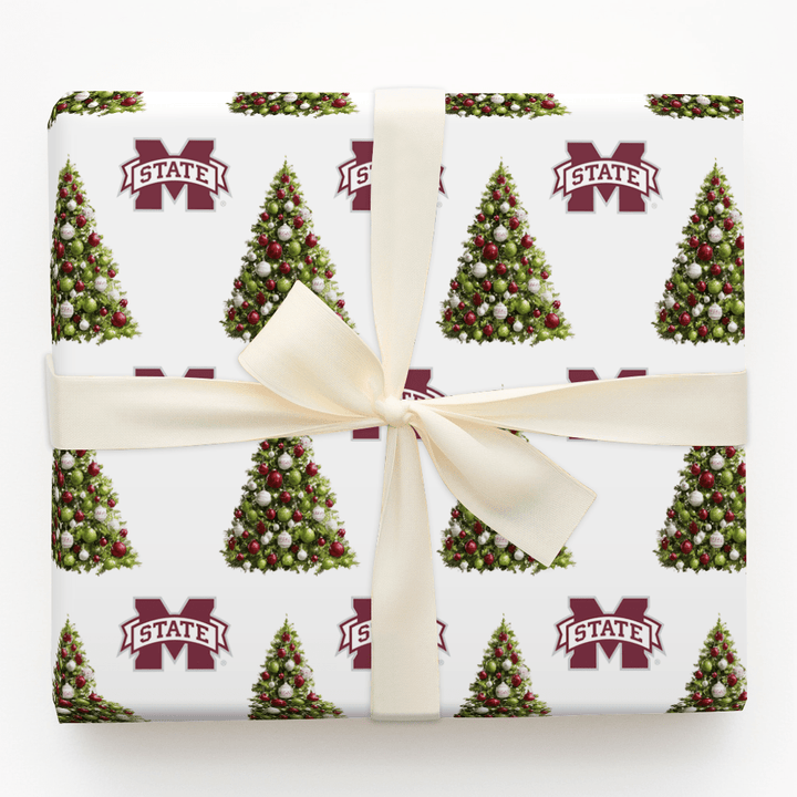 Hail State Fir - Wrapping Paper - Aspen & Arlo