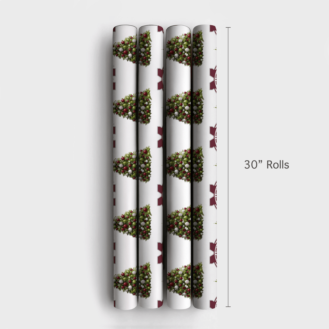Hail State Fir - Wrapping Paper - Aspen & Arlo