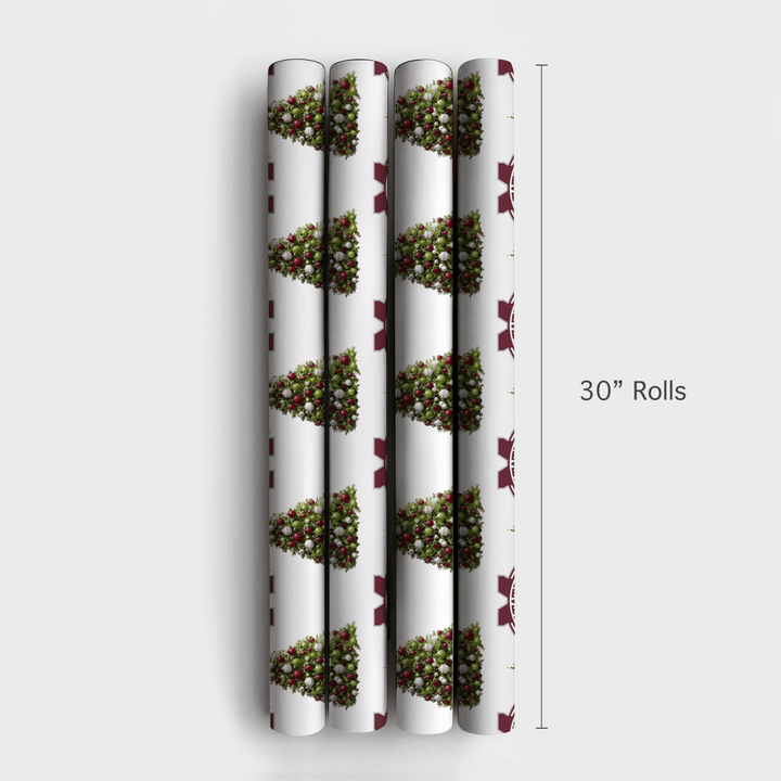 Hail State Fir - Wrapping Paper - Aspen & Arlo