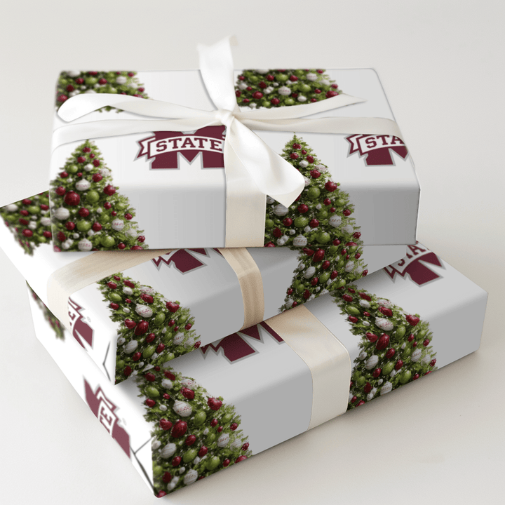 Hail State Fir - Wrapping Paper - Aspen & Arlo