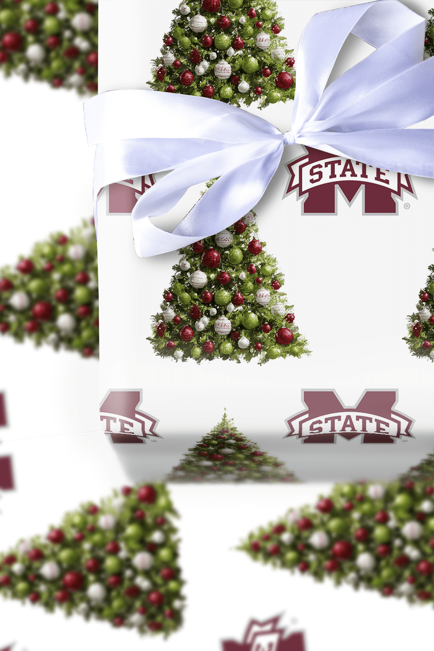Hail State Fir - Wrapping Paper - Aspen & Arlo
