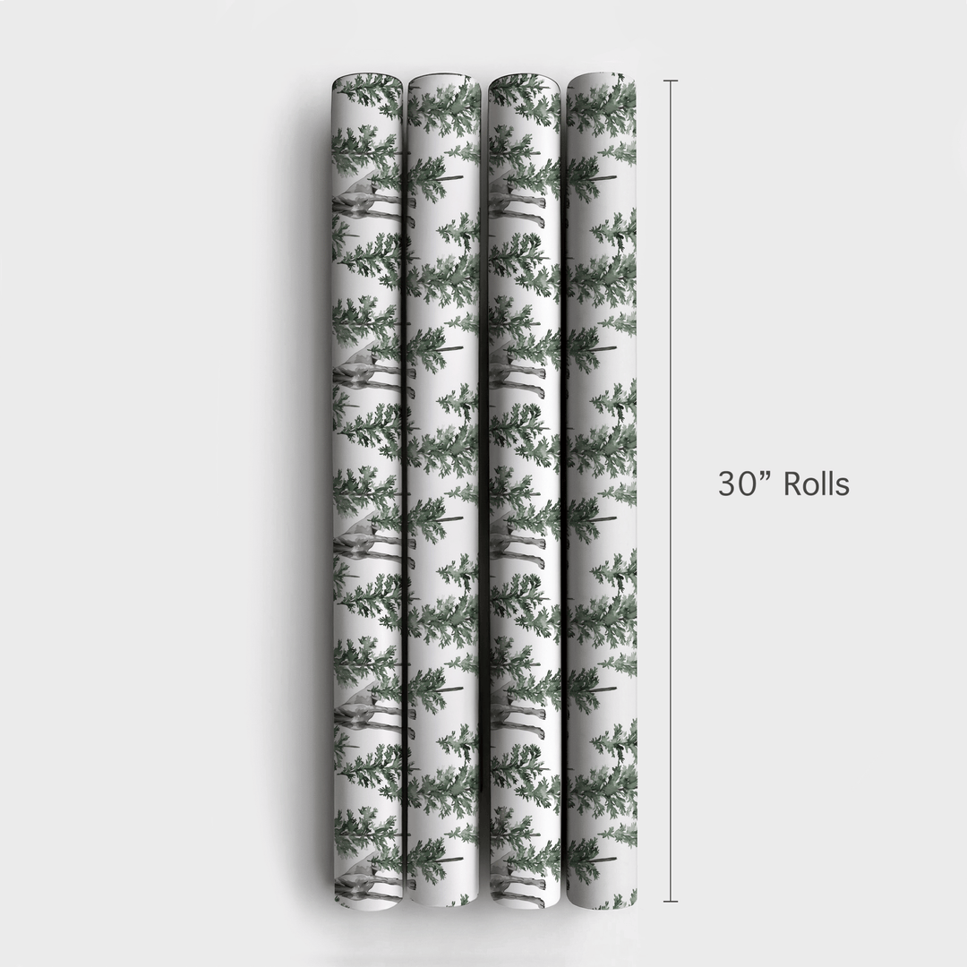 Snow Day for Great Dane - Wrapping Paper - Aspen & Arlo