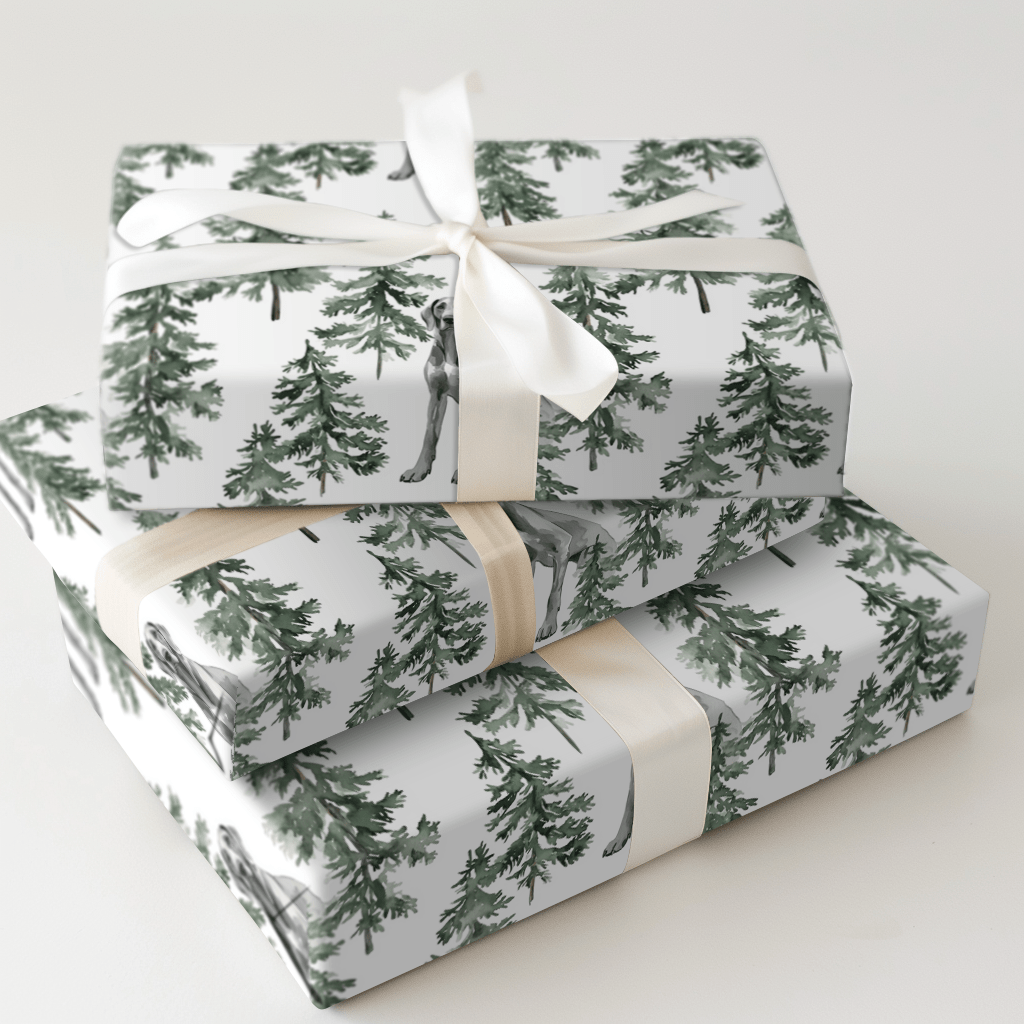 Snow Day for Great Dane - Wrapping Paper - Aspen & Arlo