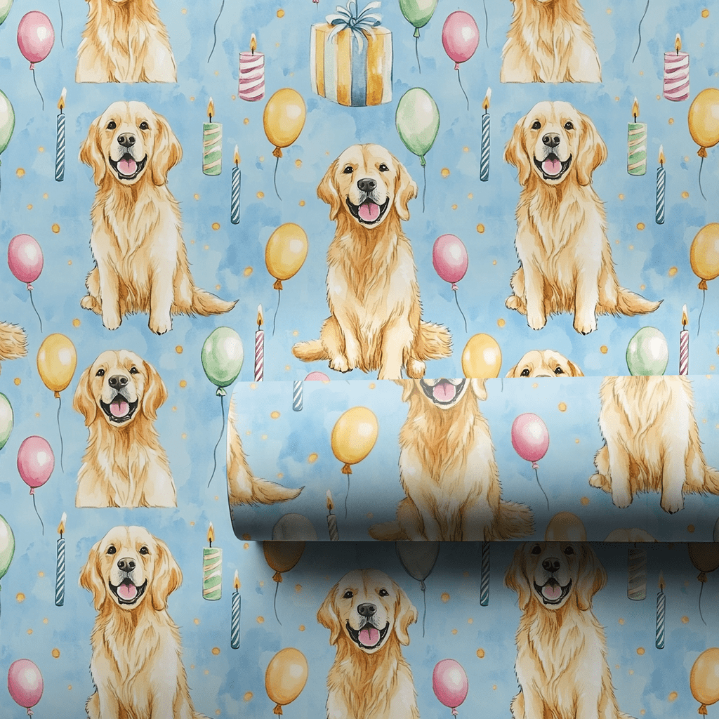 Barking Party - Wrapping Paper - Aspen & Arlo