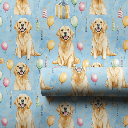 Barking Party - Wrapping Paper - Aspen & Arlo