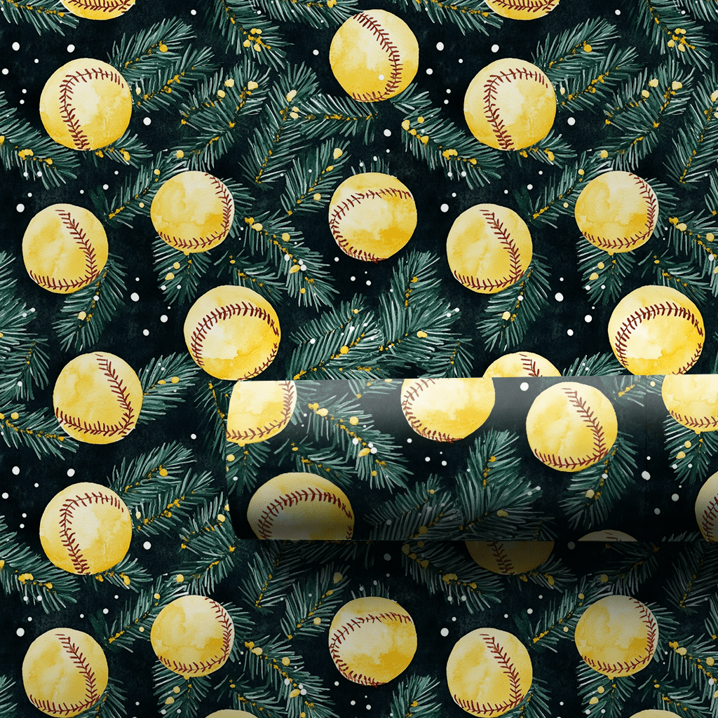 Play Ball Joy - Wrapping Paper - Aspen & Arlo