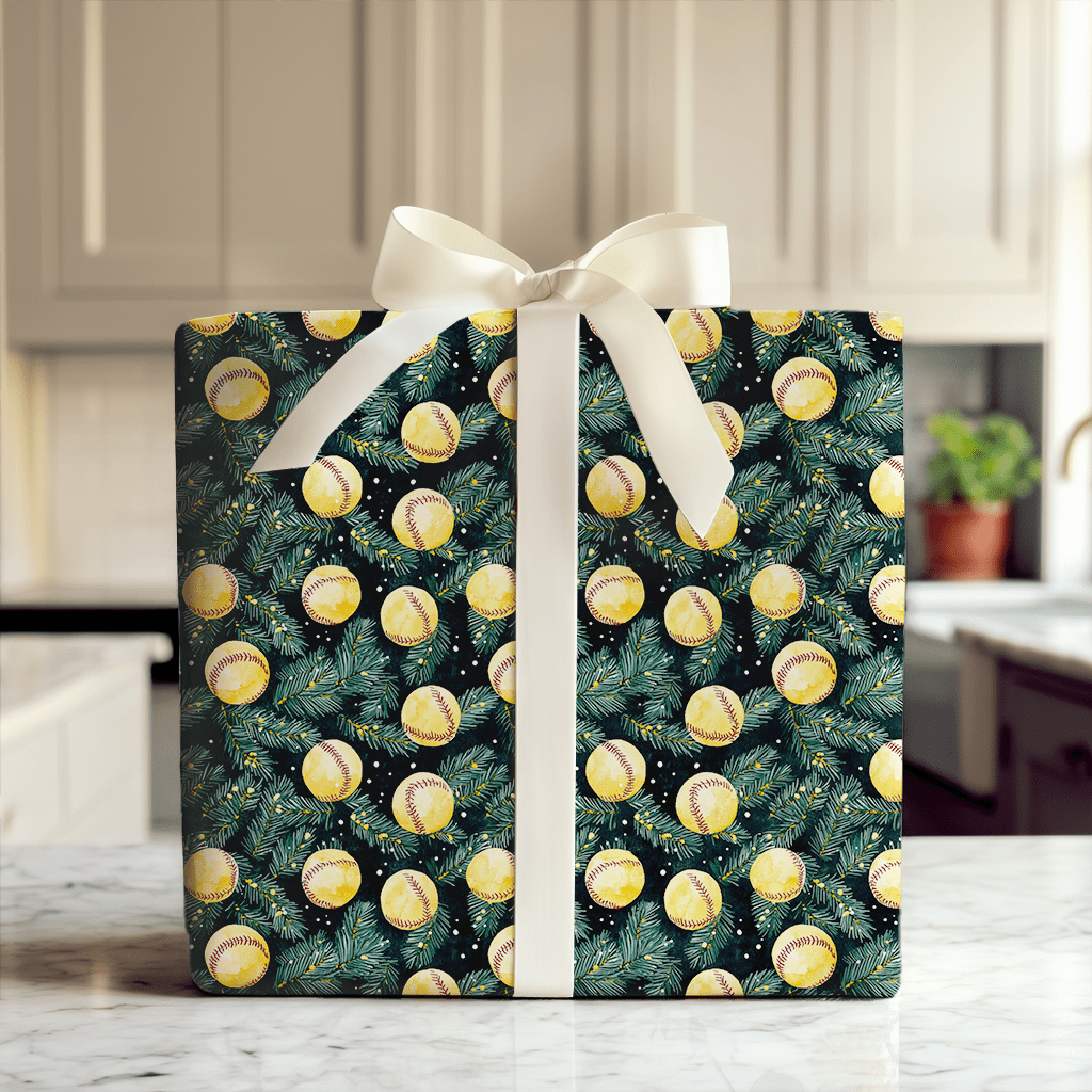 Play Ball Joy - Wrapping Paper - Aspen & Arlo