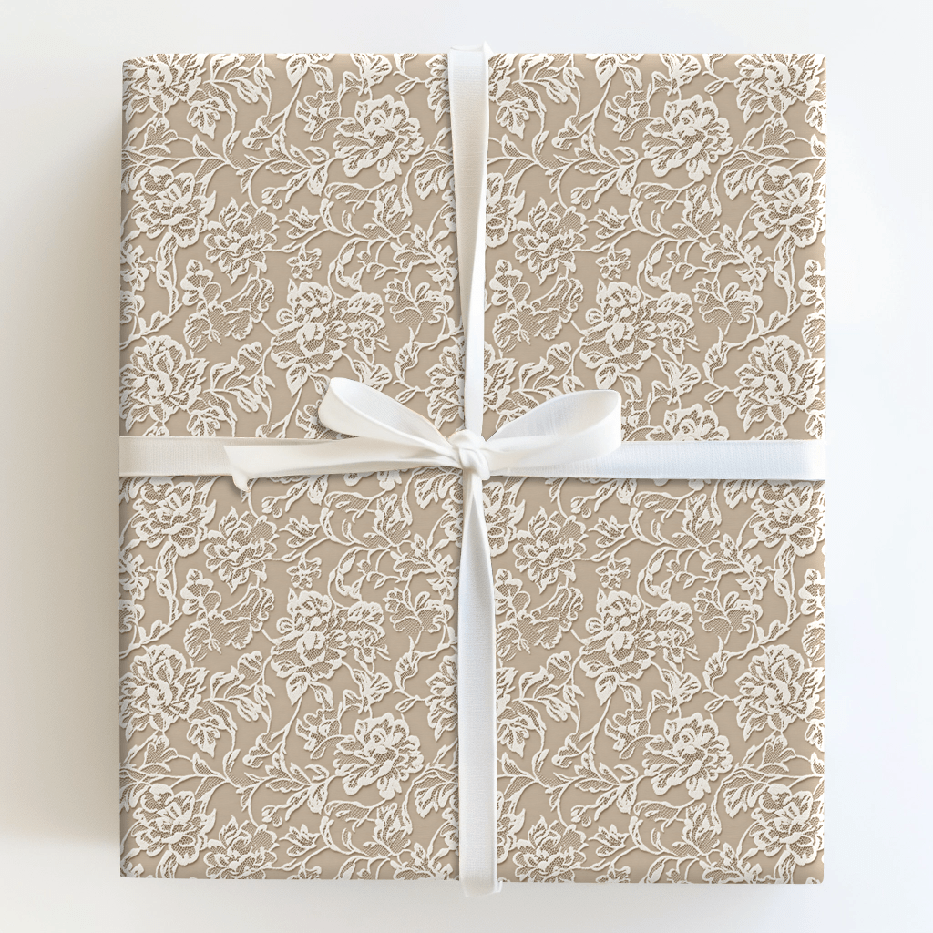 Laced with Love - Wrapping Paper - Aspen & Arlo