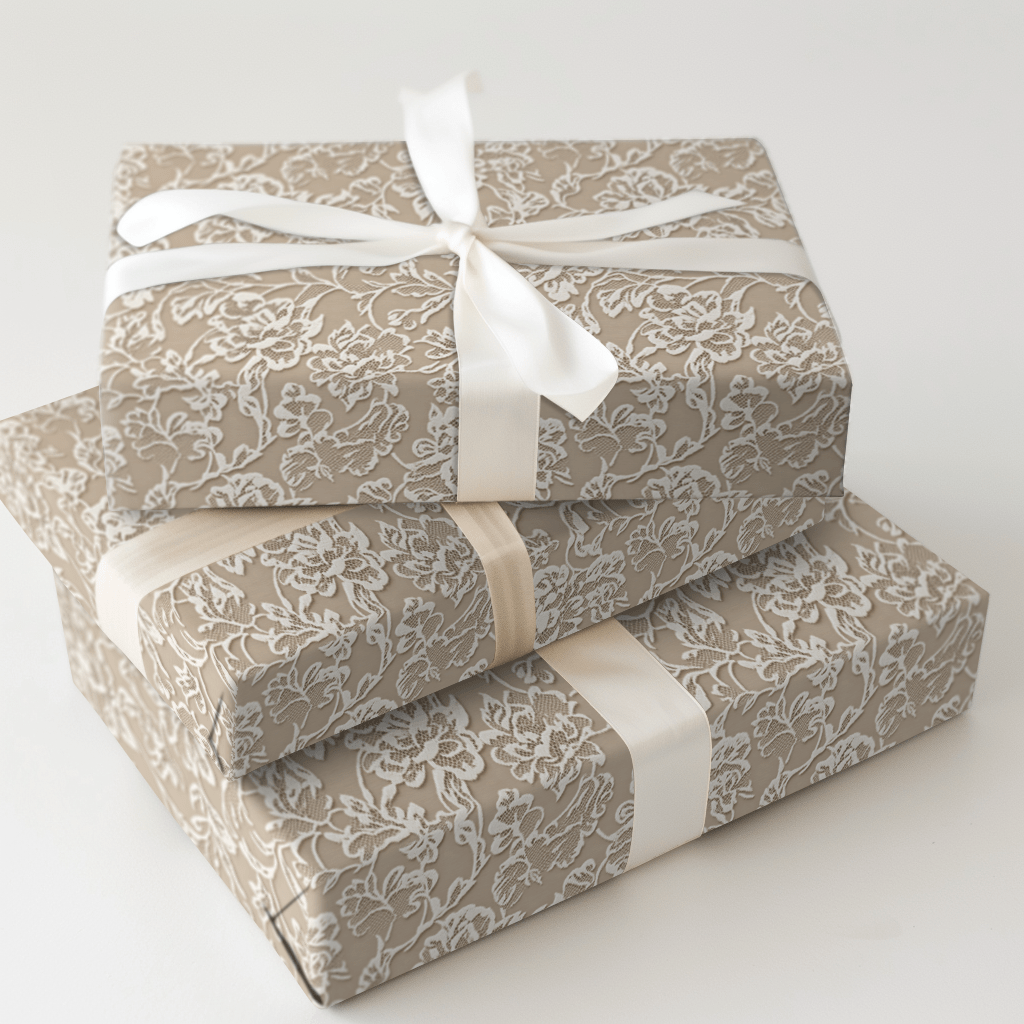 Laced with Love - Wrapping Paper - Aspen & Arlo
