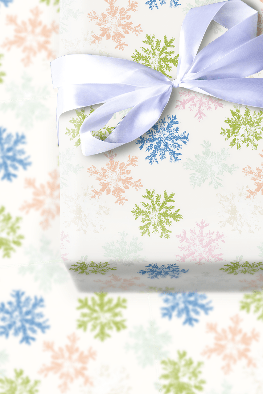 Colorful Flurries - Wrapping Paper - Aspen & Arlo