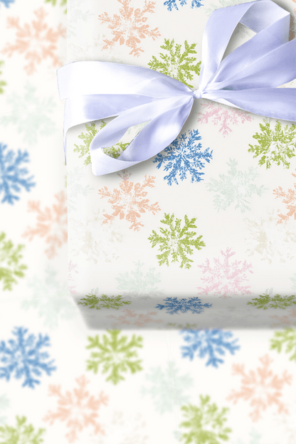 Colorful Flurries - Wrapping Paper - Aspen & Arlo