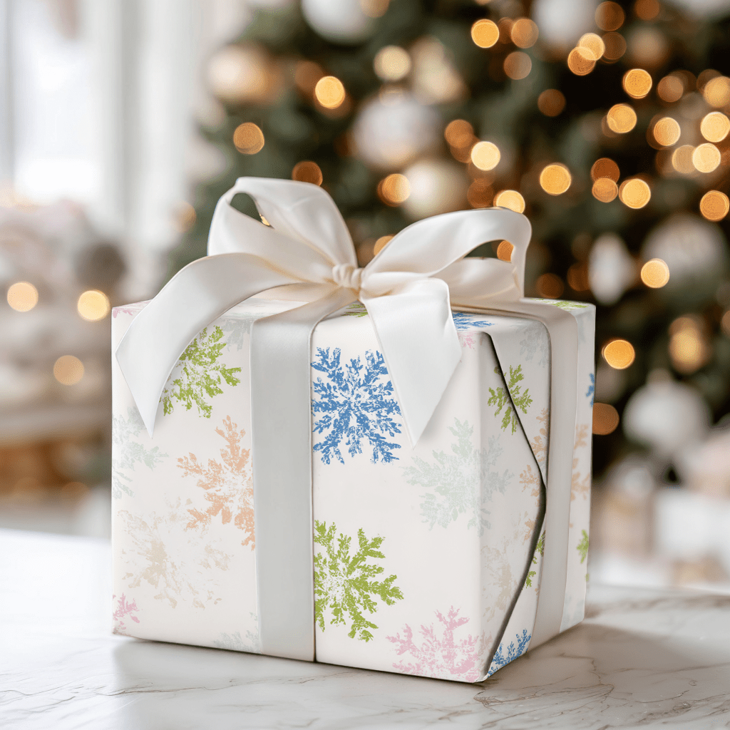 Colorful Flurries - Wrapping Paper - Aspen & Arlo