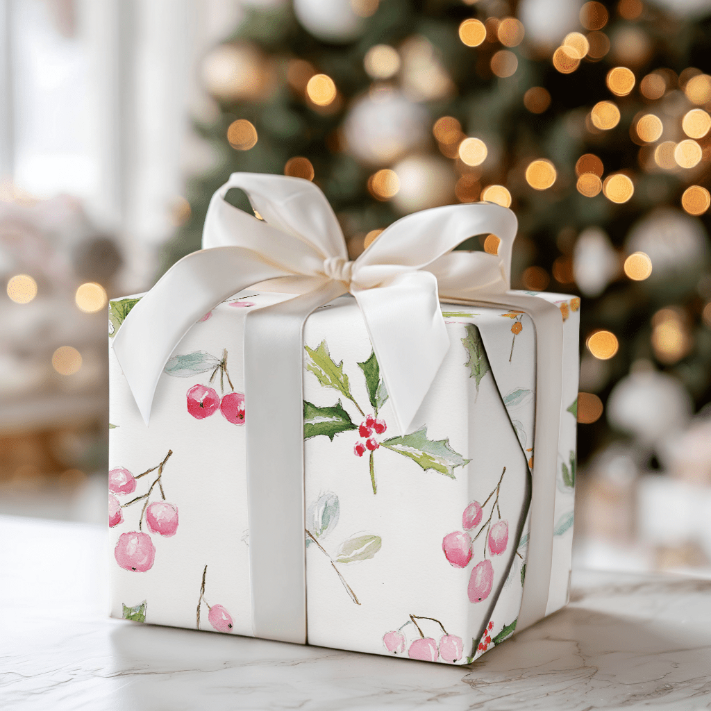 Holly & Bright - Wrapping Paper - Aspen & Arlo